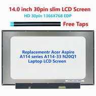 Replacementr Acer Aspire 1 A114 series A114-33 N20Q1 Laptop LCD Screen