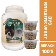 BYS Brewers Yeast for Cat Supplement Pet Supplement Dog Supplement Repack x 100's