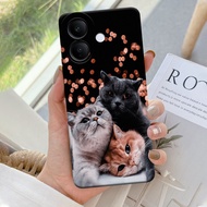 HP IQOO Z10R Case - IQOO Z10R casing - Cats case Motif - Cellphone protector - IQOO - IQOO Z10R Soft