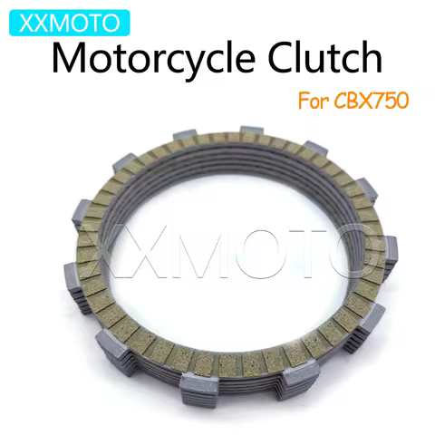 For Honda CBX750 CBX 750 cbx 750 1999 Motorcycle Clutch Plates Friction Disc Kit Engine Accessories 