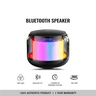 ลำโพงบลูทูธ S100 เสียงดี เบสแน่น ไฟRGB ปรับได้ เต้นตามเพลง Bluetooth Wireless RGB
