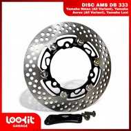 FRONT DISC DISC AMS DB 333 ORIGINAL FLOATING PIN/ SIZE 260MM Yamaha Nmax/ (All Variants) Yamaha Aero
