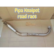 SUPRA 125 ROAD RACE ONLI NECK, ROAD RACE EXHAUST PIPE, ROAD RACE NECK, STANDARD DUCK EXHAUST PIPE, U