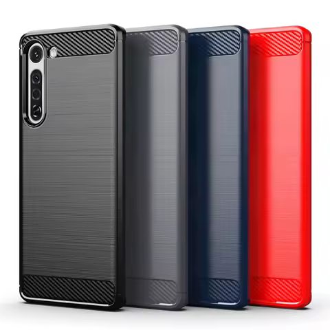 Case for Moto P40 Power P50 P30 Plays Phone Fitted Cover Rugged Soft Carbon Fiber for Moto P40 Motor