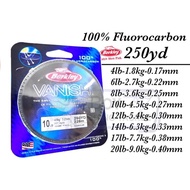 Berkley Vanish 100% Fluorocarbon Leader 250yd