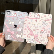 เคส iPad Air 7 pro 11 นิ้วพร้อมช่องใส่ปากกา น้ำหนักเบา โปร่งใส ป้องกันการตกหล่น สำหรับ Apple iPad 9 