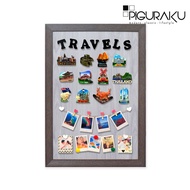 Magnet Frame 20RS 50x75Cm - Minimalist Frame - Magnetic Board - 4Cm Width