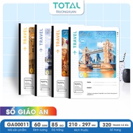 A4 Traveling notebook with horizontal lines Total - 320 pages. Code: GA11