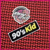 Sticker Sticker 90s Kid Cutting