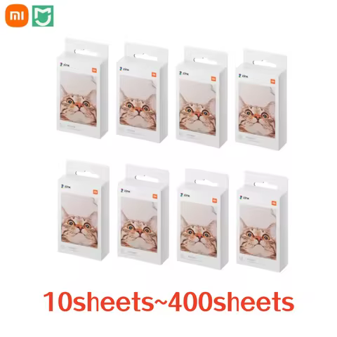 High Quality 100% Original Xiaomi Printer Paper 3inch ZINK AR Photo Paper Self-adhesive Pocket Print