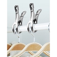 5pc Stainless Steel Drying Clip Windproof Steel Cloth Clip Clamp Laundry Drying Metal Peg Pin Hanger