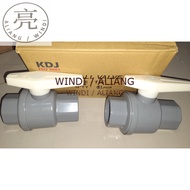 Ballvalve KDJ 1-1/2" Ball valve Stop valve/ PVC Stop valve/ 1-1/2 INC