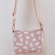 可愛比熊散步肩背包