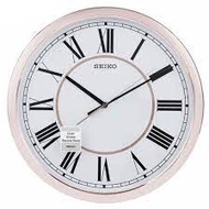 Seiko QXA614P Rose Gold Case White Dial Wall Clock