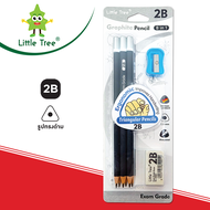 Little Tree ชุดดินสอ 2B 6 แท่ง (PENCIL) แพ็ค 24 กล่อง
