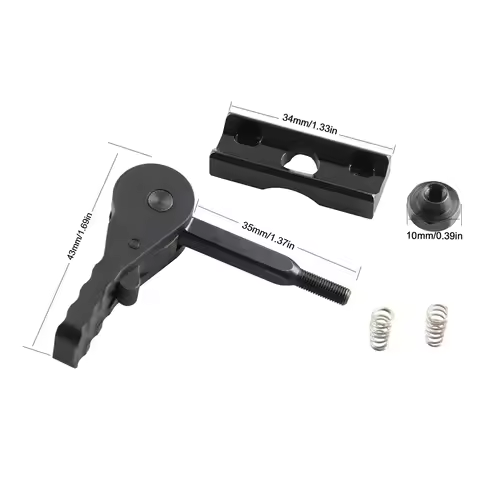 Tactical QD Lever Quick Release Mount for Unity 2.26" Red Dot Sight Fast Detach Accessory HS33-0261