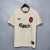 [Retro AAA ] # Liverpool 96-97 away retro soccer jersey football # Owen # Berger