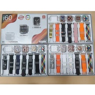 I60 Smart Watch Dual Head Set 12 in 1 Bluetooth Call Heart Rate Sports Trading Watch