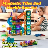 Magnetic Tiles Marble Run 5.5cm Mainan Blok Magnet Kanak-Kanak Hadiah Birthday
