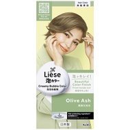 LIESE DESIGN SERIES CREAMY BUBBLE HAIR COLOR OLIVE ASH - BEAUTY LANGUAGE