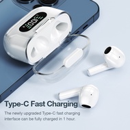 Wireless Earbuds M16 Pro Bluetooth Earphone Transparent Design with Mic Stereo Superb Bass 6h Play M