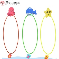 MEIHUAA 1/3Pcs Swimming Pool Ring Pool Accessories Sinking Pool Toy Swimming Circle Summer Dive Ring