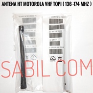 ANTENA HT MOTOROLA VHF CP 1300 - CP 1660 - GP 2000 - GP 338 VHF TOPI