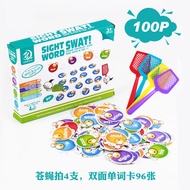 Cross-Border English Enlightenment sight words High Frequency words Fly Swatter Word Cognition Board