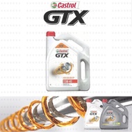 3413671 Castrol GTX 15W40 SN/CF Engine Oil (4 liter) for Petrol & Diesel Cars