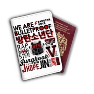 Passport Wallet (passport) collage BTS - Code BTS00019