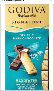 Chocolate Godiva sea salt dark choco
