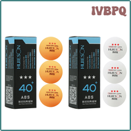 IVBPQ 3 Star for PING pong Balls Advanced Table Tennis Ball Bulk Outdoor for PING pong Balls Used for Training Orange/White VBMQE