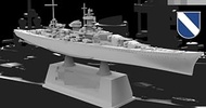 MRY-SFW FH9003 1/2000 German Battleship Scharnhorst 1940 Plastic Model Kit