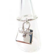 愛馬仕 (HERMES) 2020 年款 925 純銀 Birkin 戒指，品相極佳，尺寸 51（相當於日本尺寸 11），帶原裝盒，意大利​​製造，重 7.34 克，女士款