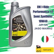 ENI I-Ride Performance 4T 10W40 Semi Synthetic