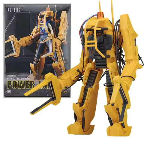 GSC MODEROID Aliens Action Figures 1/12 Scale Plastic Model Power Loader Mobile Suit Assembled Model