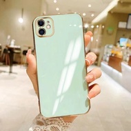 Luxury Electroplated Phone Case for iPhone 14 Pro Max 11 12 13 Pro Max Mini XS Max XR X 6 6S 8 7 Plus SE 2020 Silicone Plating Covers