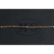 Mujin Jewelry Material DIY Copper Round Wire Clip Flat Bead Side Chain Width About 1.1MM G032 P086 B