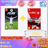 FC 25 FIFA25 + WRC10 (2IN1) (Nintendo Switch)Muat turun Permainan Digital Switch Game Digital Downlo