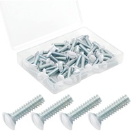 60 Packs Wall Plate Screws, 9/16 Inch 6-32 Long Outlet Screws Perfect Replacement with Switch Plate,