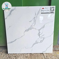 Granit Lantai Carara 60x60 Fresco White Magia