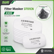 Retail Dust Mask Filter Refill 3m 3701CN Cotton Filter