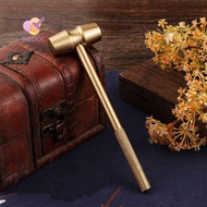 REPKG Gavel, Brass Yellow Hammer, Judge Auction Judge Hammers Company