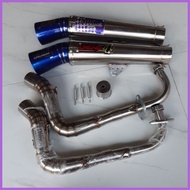 ◴ ◨ ✙✷ MIO SPORTY / SOULTY / SOUL 115 CARBS DAENG SAI4 AND AUN PIPE WITH SILENCER