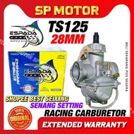 Carburetor TS125 Complete Set ESPADA 100% Original Senang Setting racing carburetor ts125 ex5 kriss karb carb karburetor