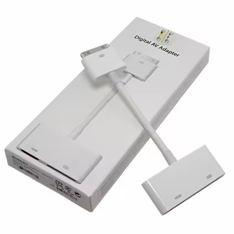 Suitable for iPad to HDMI adapter cable iPad 2 3 4s TV connection cable HD connector video cable