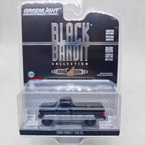GreenLight 1:64 1990 F-150 XL Pickup Truck Alloy Car Model Ornament Souvenir Display Collection Hobb