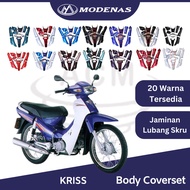 Modenas Kriss 100 Kriss110 1 2 FL Body Cover Set Color Parts Kriss100 Coverset Bodyset Caver HSH Hijau