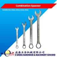1 pcs Combination Spanner / Combination Wrench ( Spanner Size: 10mm, 15mm, 21mm, 24mm ) Hand Tools