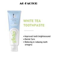 Amway Glister White Tea Toothpaste 200g Anti-Cavity Whitening Plaque Removal Natural Fluoride Oral C
